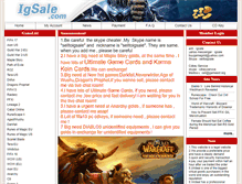 Tablet Screenshot of igsale.com